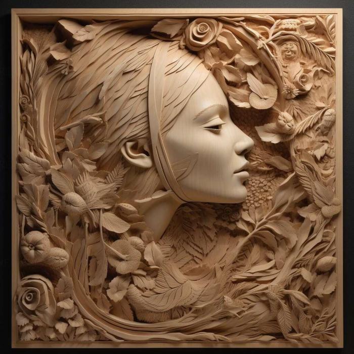 نموذج ثلاثي الأبعاد لآلة CNC 3D Art 